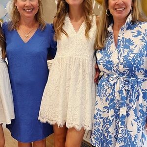 White Lace Altr’d State Dress